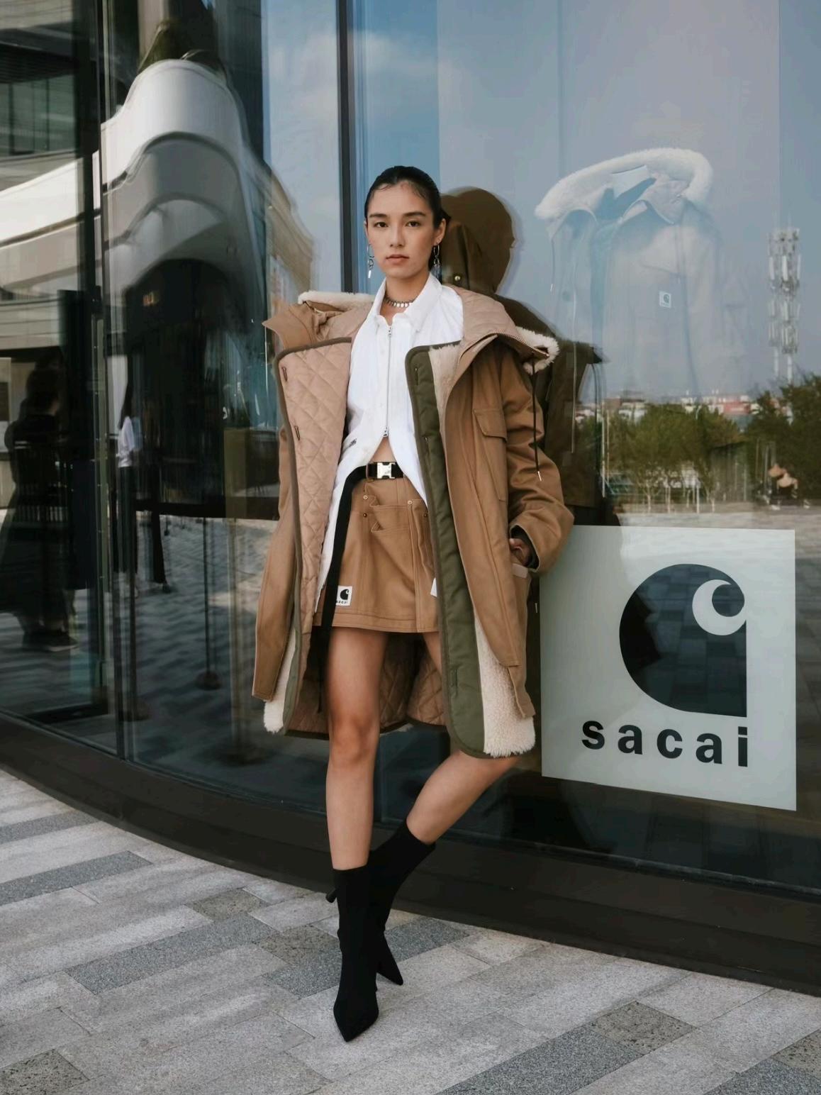 SACAI X CARHARTT