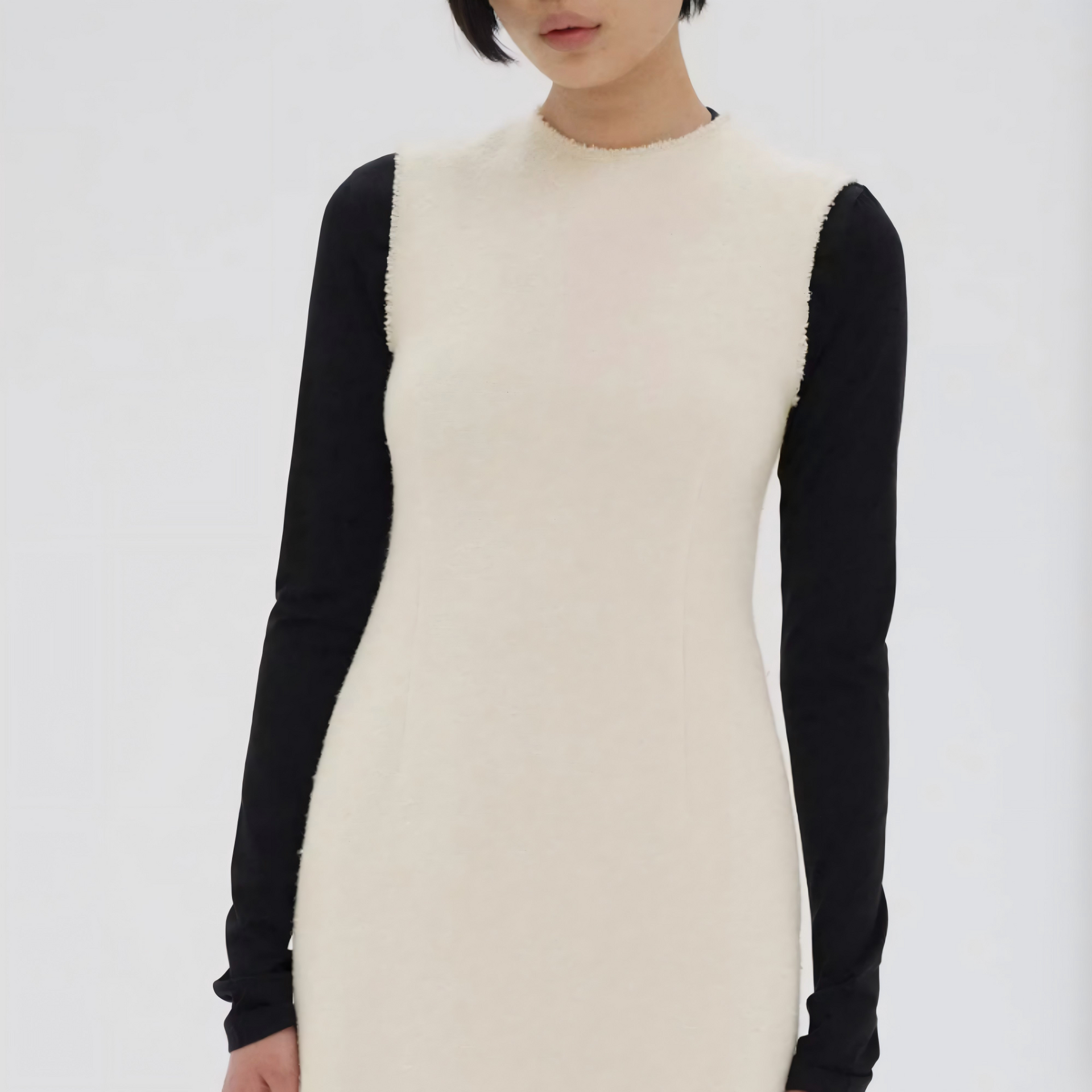 Auralee 25AW HOMESPUN TWEED DRESS