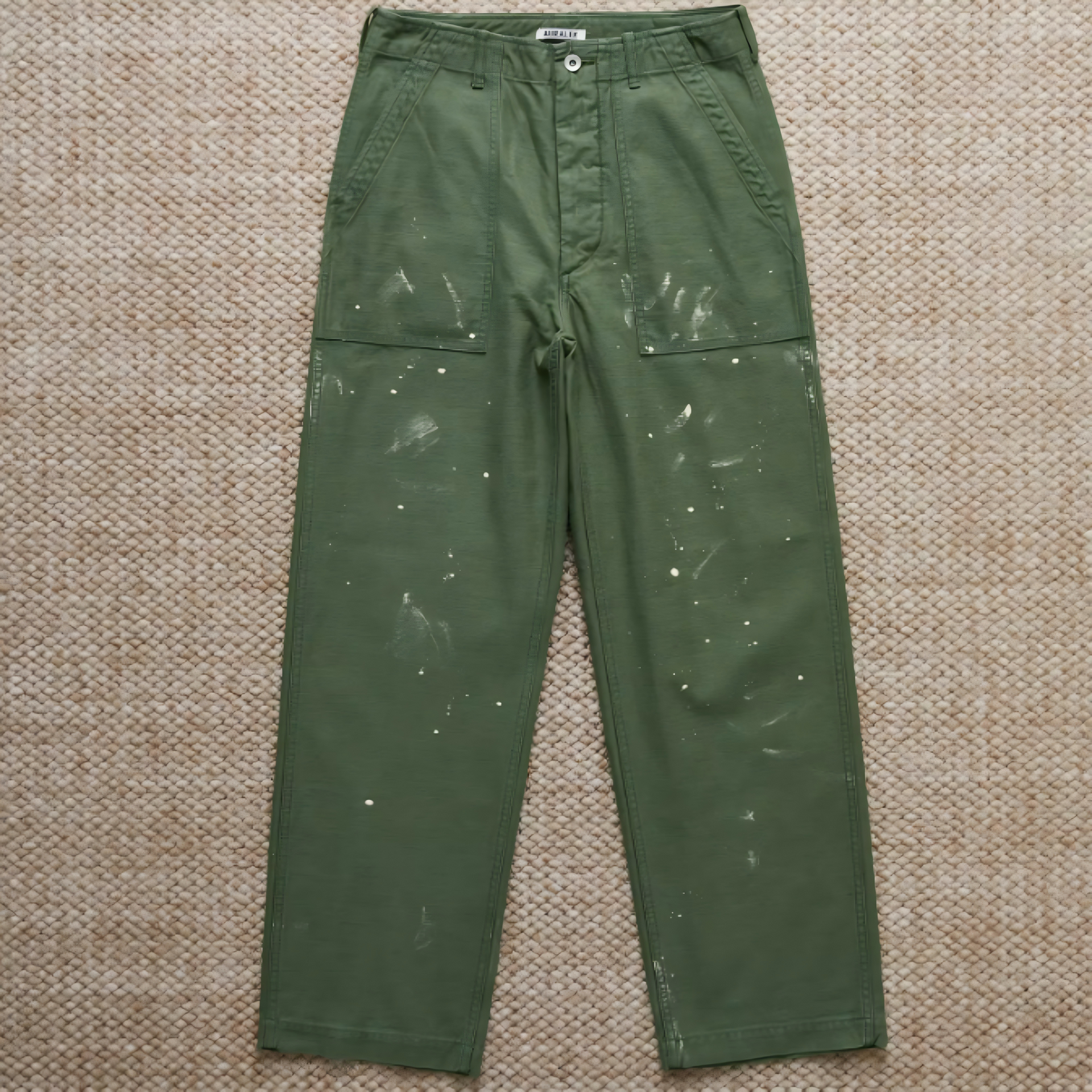 AURALEE WASHED BAGGY SATIN