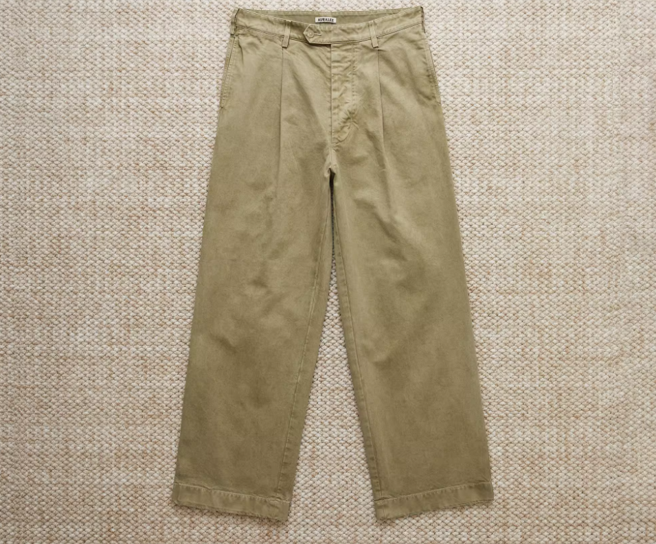 AURALEE PRODUCT DYED FINX