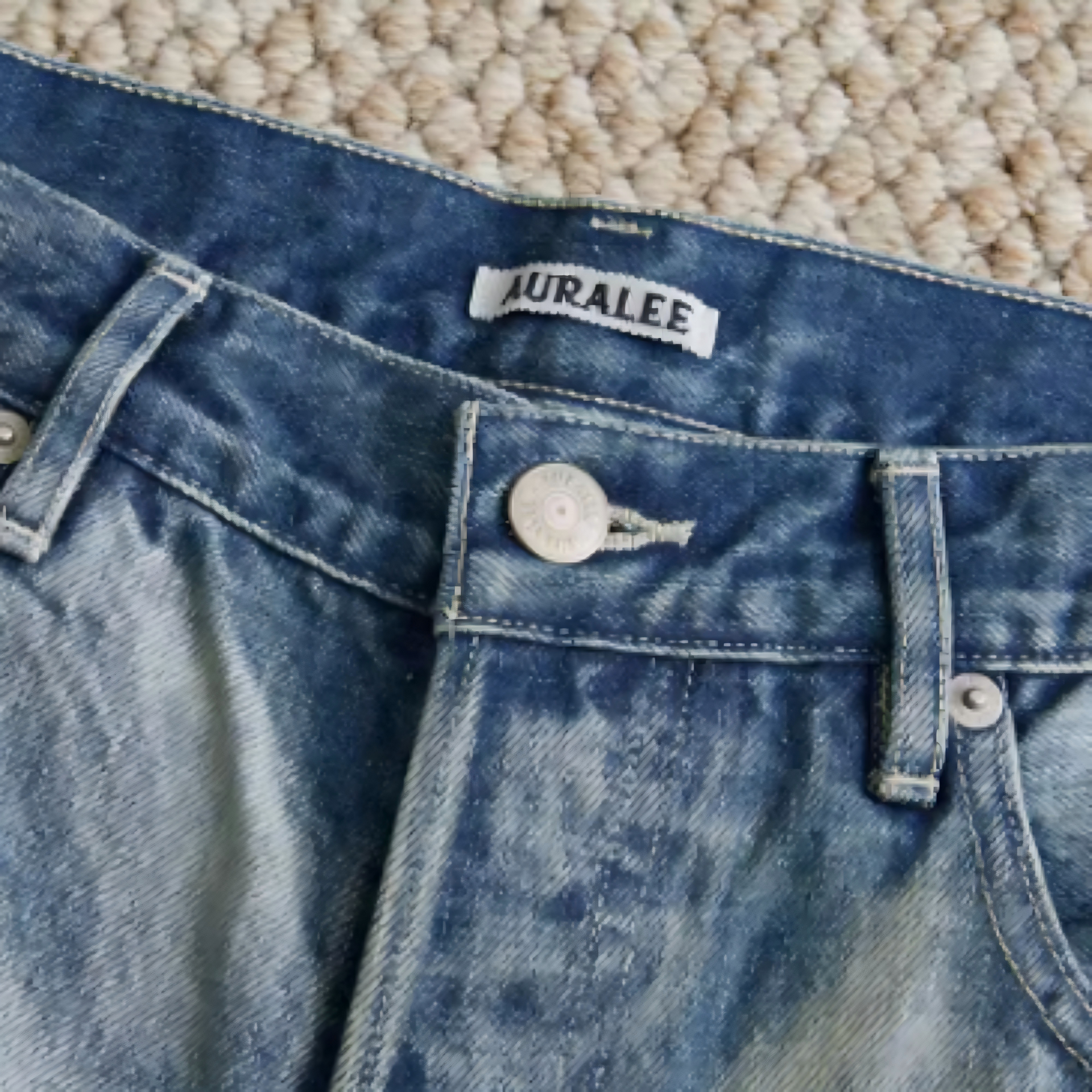 Auralee 25AW Selvedge Faded Heavy Denim
