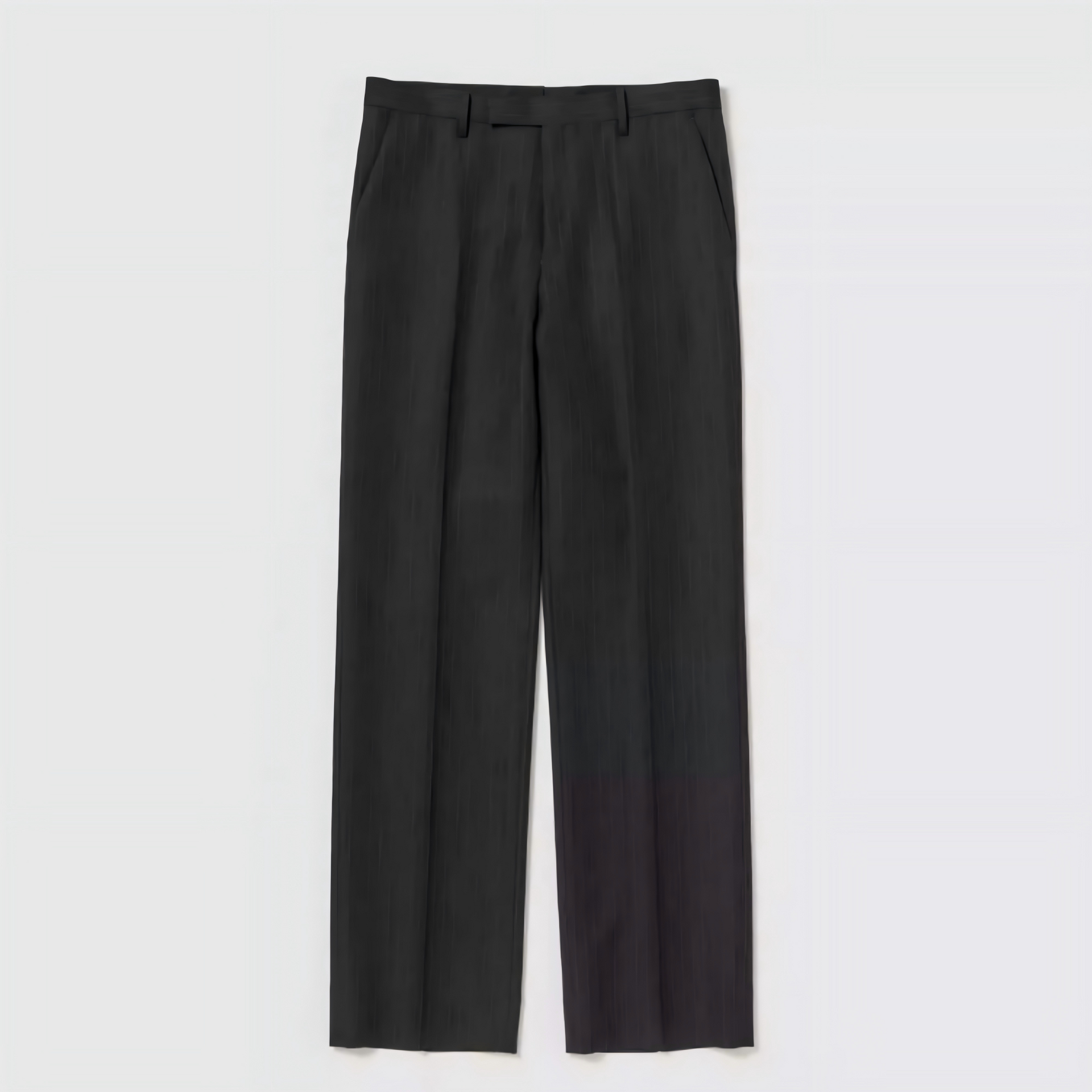 AURALEE BLUEFACED WOOL TWO-TUCK SLACKS 25AW