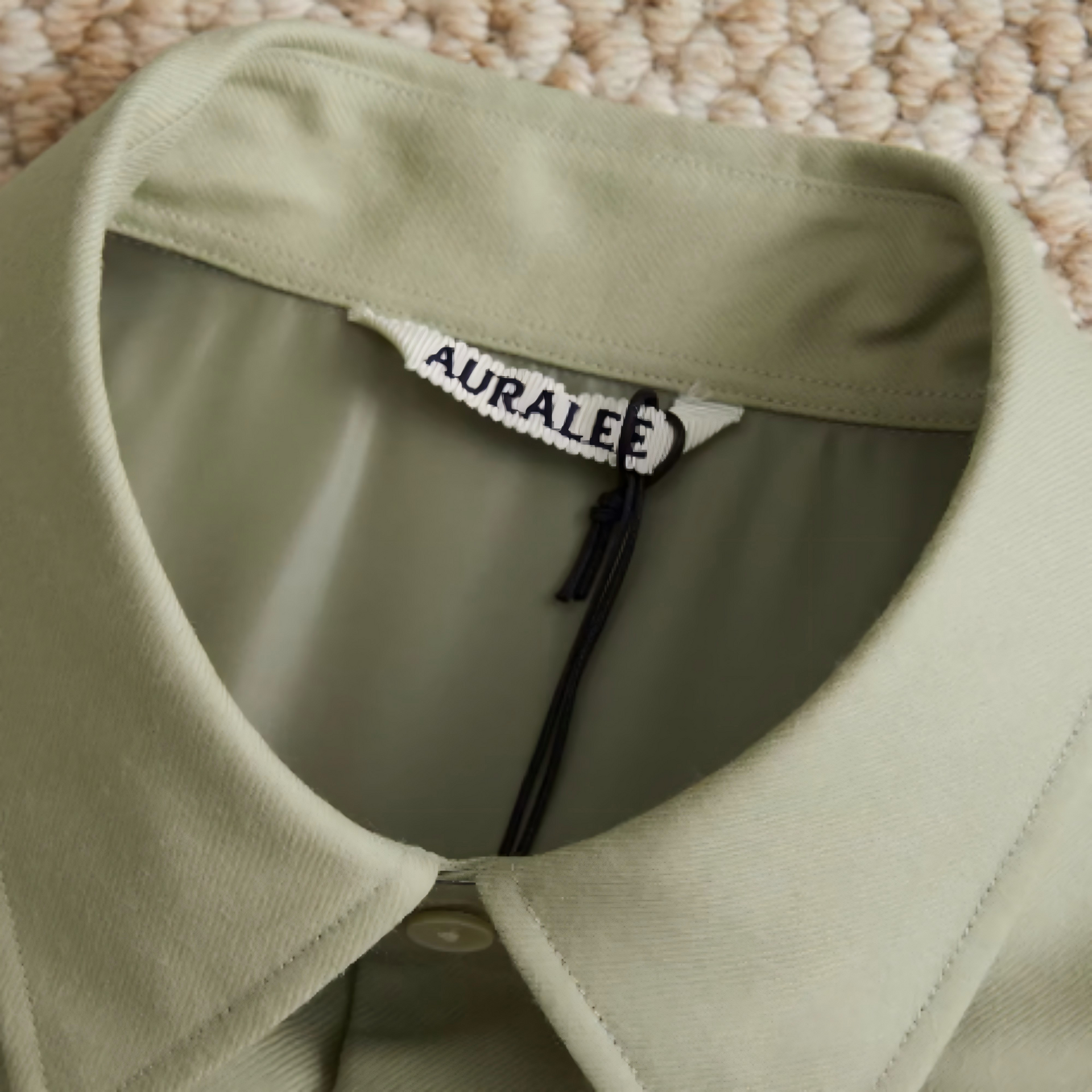 AURALEE SUPER LIGHT WOOL SHIRT