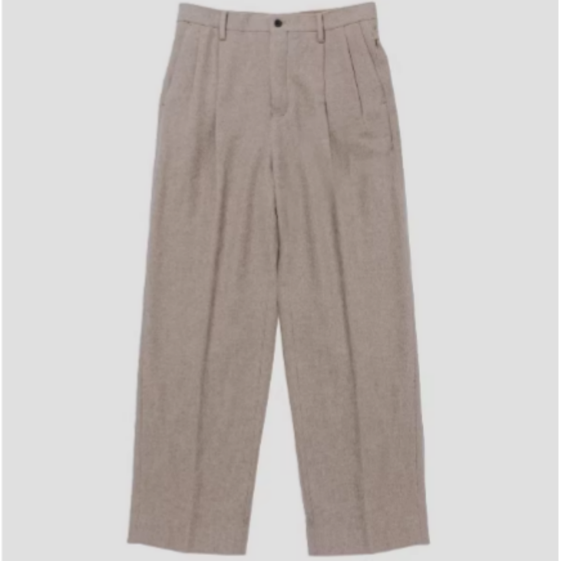 KAPTAIN SUNSHINE Cashmere Shoecut Slacks 25AW