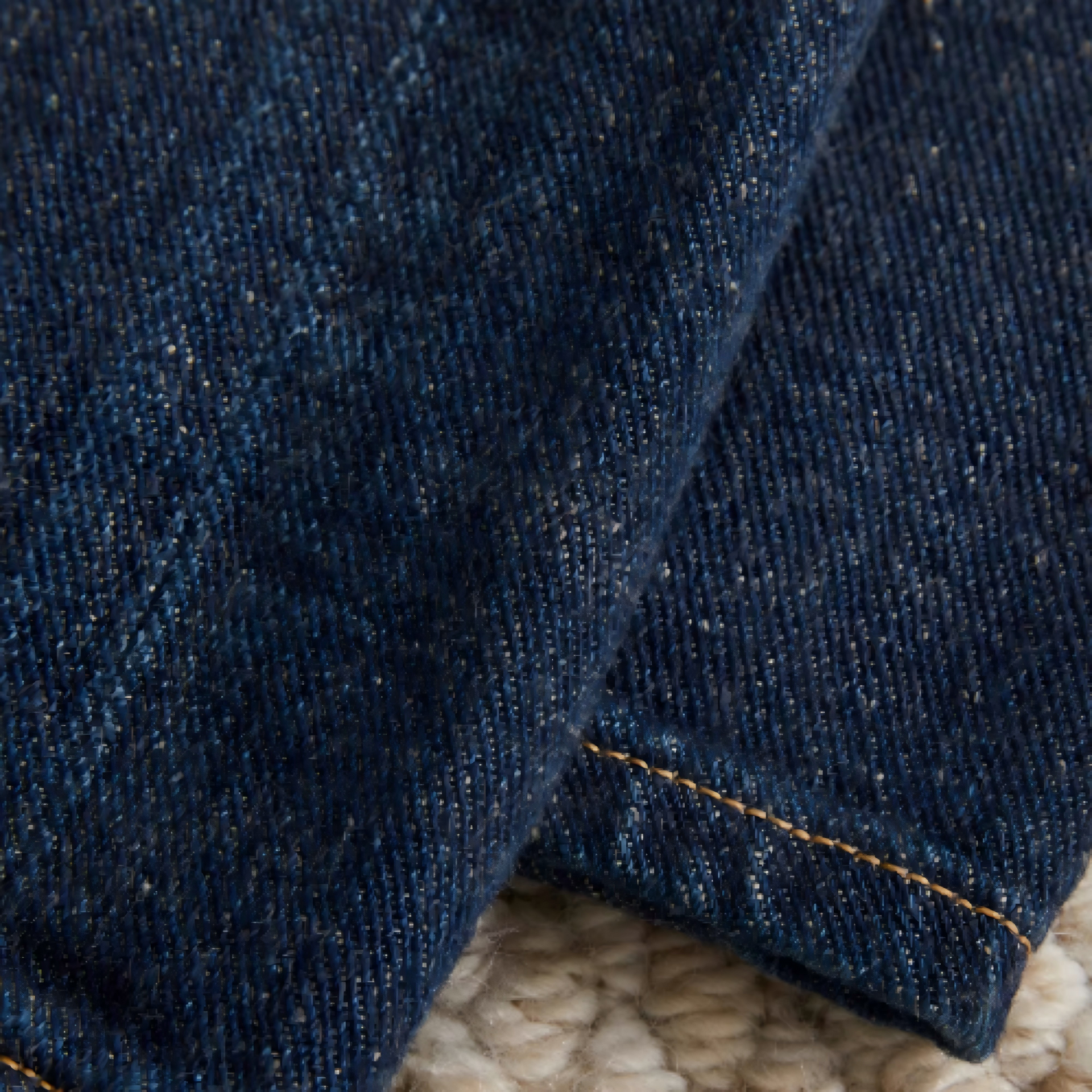 TAIGA TAKAHASHI DENIM TROUSERS 